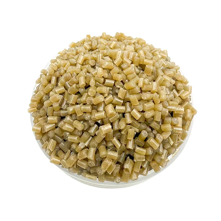 Recyceltes braunes PS-Kunststoffmaterial