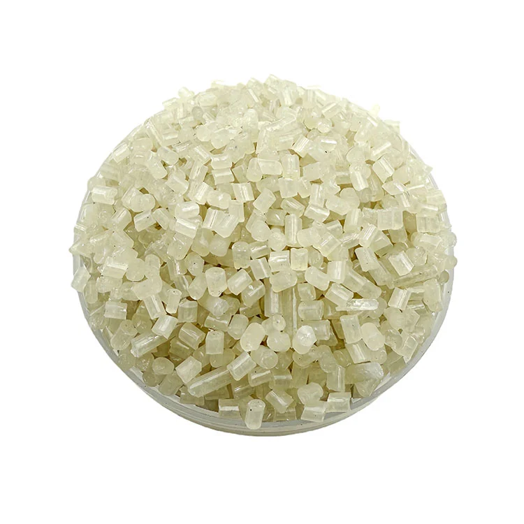 Recyceltes weißes PS-Polymermaterial