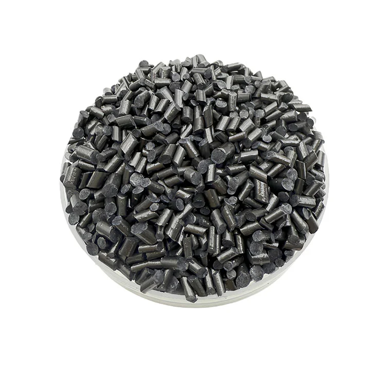 Regeneriertes schwarzes PS-Kunststoffmaterial