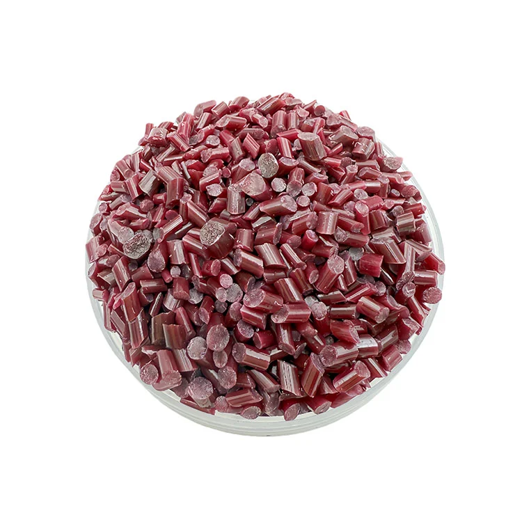 Regeneriertes rotes PS-Harzmaterial